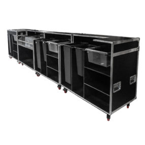 Catering mobile bar case