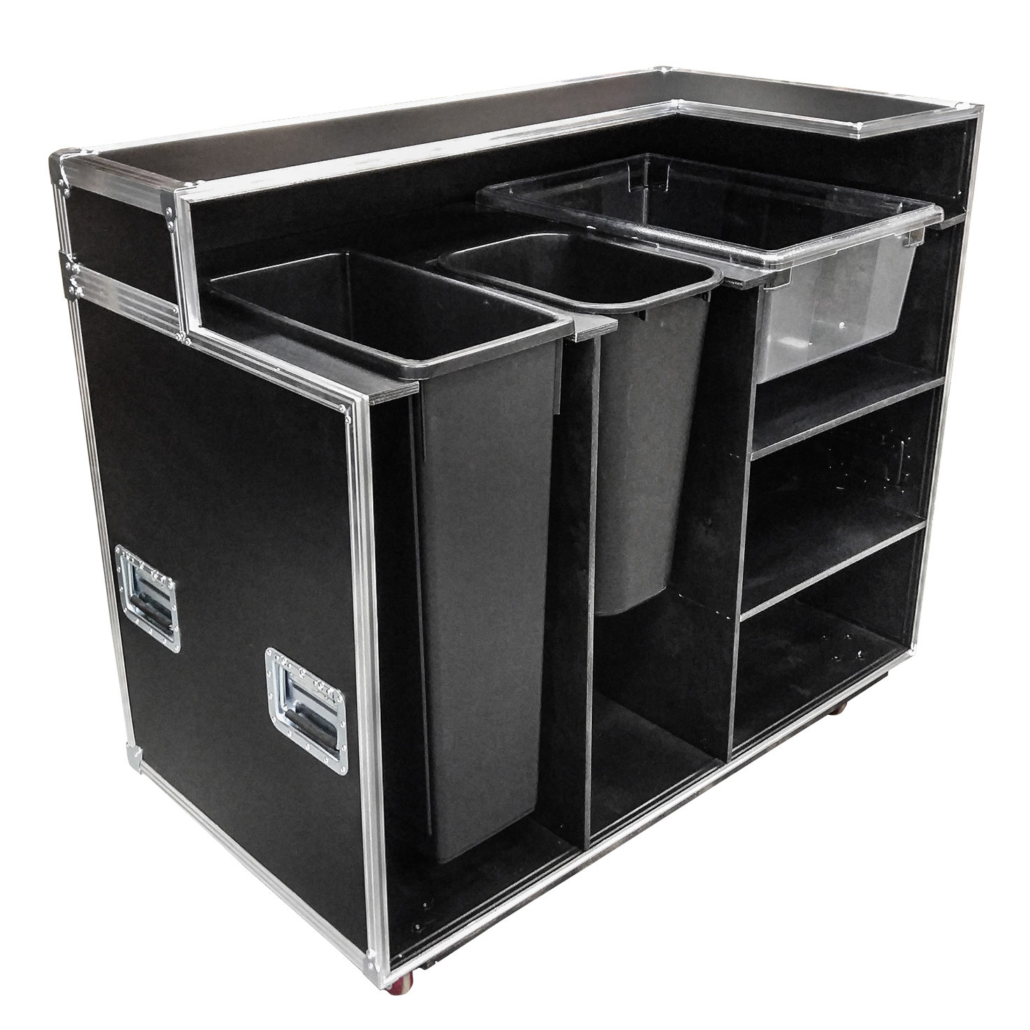 Catering mobile bar case