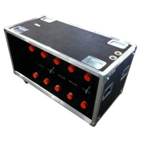 Custom Hockey Glove and Skate Drying Road Case