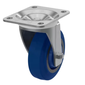 4″ Blue Swivel Caster