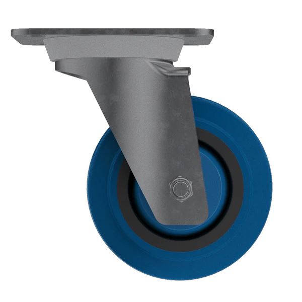 4″ Blue Swivel Caster