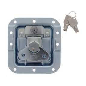 Attache encastrée moyen verrouillable à clé