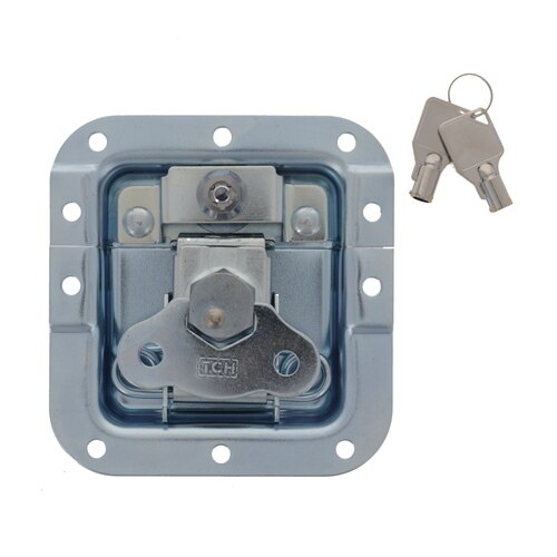 Attache encastrée moyen verrouillable à clé
