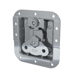 Attache encastrée moyen verrouillable à clé