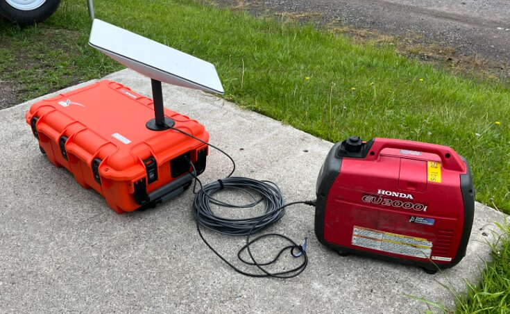 VALISE NANUK 962 AVEC APPAREIL STARLINK