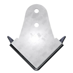 Coin 1/2&Prime; plat