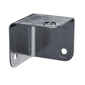 Coin 1/4&Prime; plat (avec protecteur de rivet)