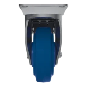 Roue bleu 4&Prime; avec frein