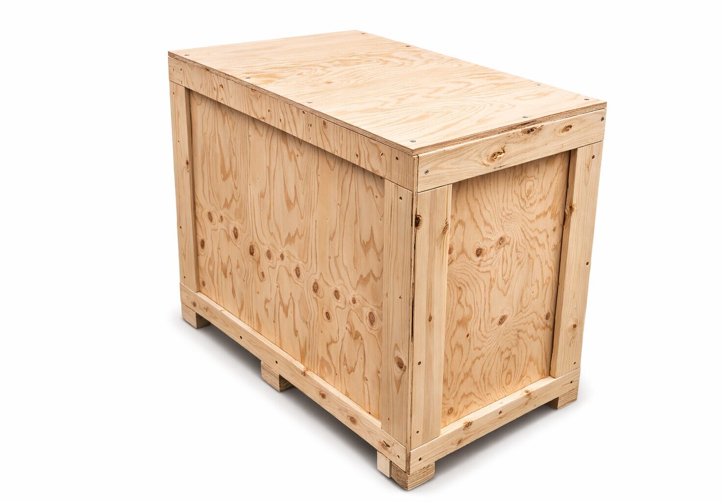 Caisses de transport en bois sur mesure