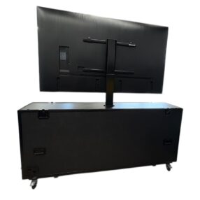 Coffre pour écran avec lift intégré