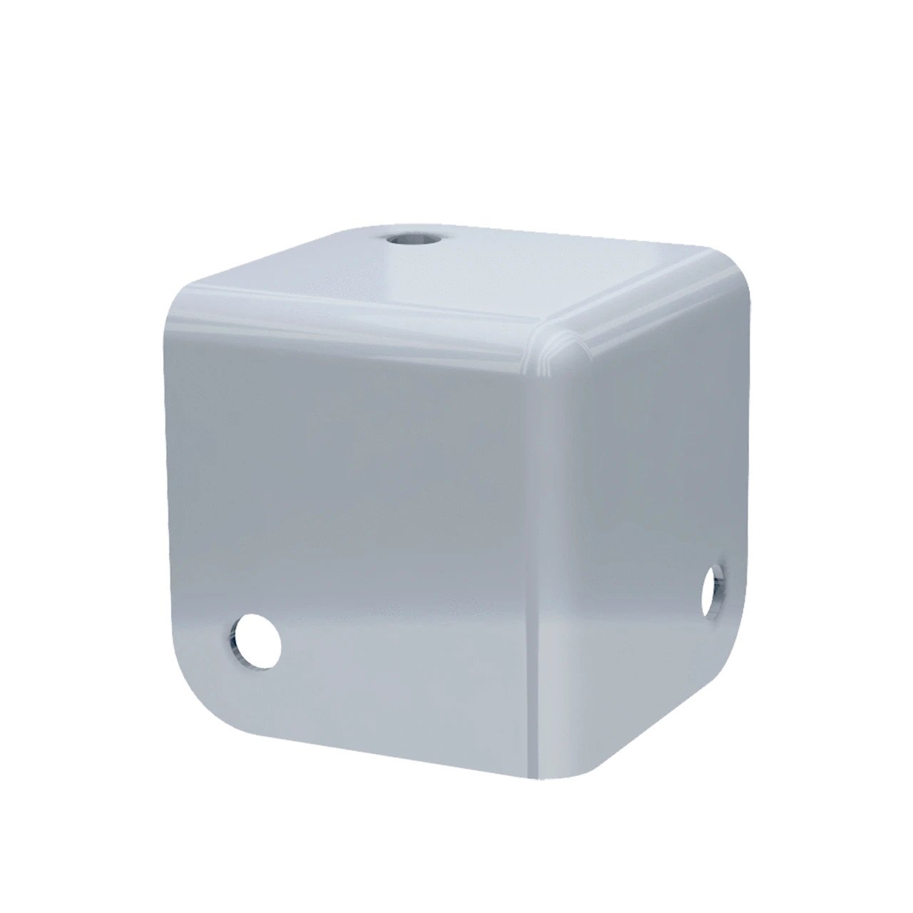 Coin plat moyen (sans protecteur de rivet)