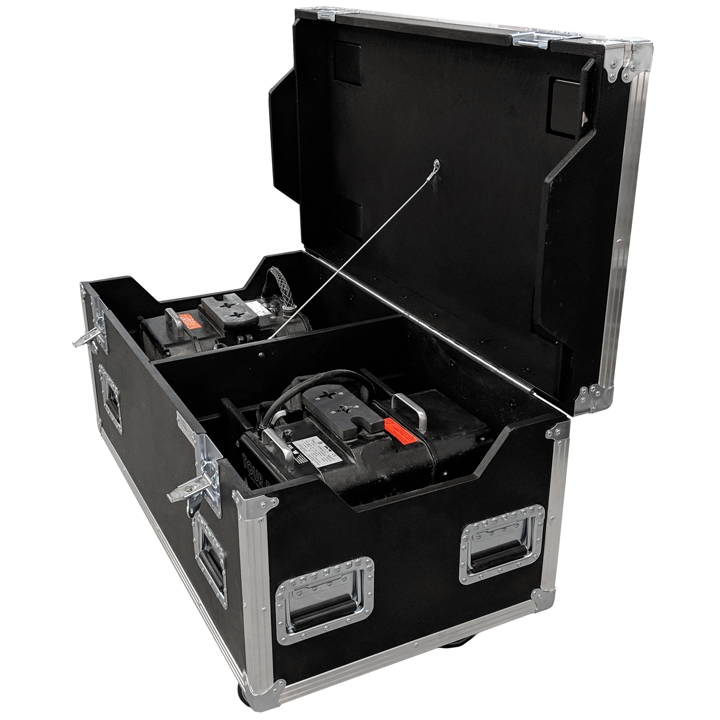 Coffre pour (2) MOTEURS À CHAÎNE