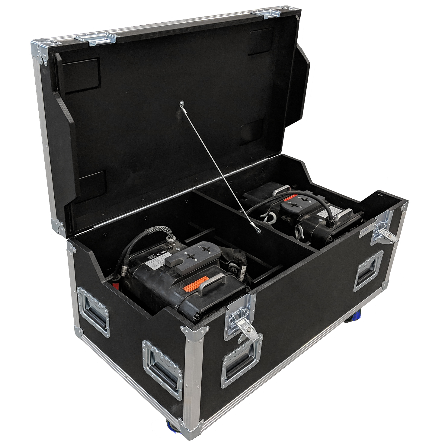 Coffre pour (2) MOTEURS À CHAÎNE