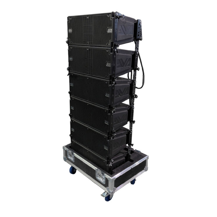 COFFRE POUR (6) DVA K5 LINE ARRAY | Code : DVA-K5-LINEARRAY