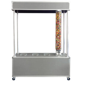 COFFRE PRESENTOIR MACHINE A GOMME