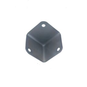 Coin plat moyen (sans protecteur de rivet)