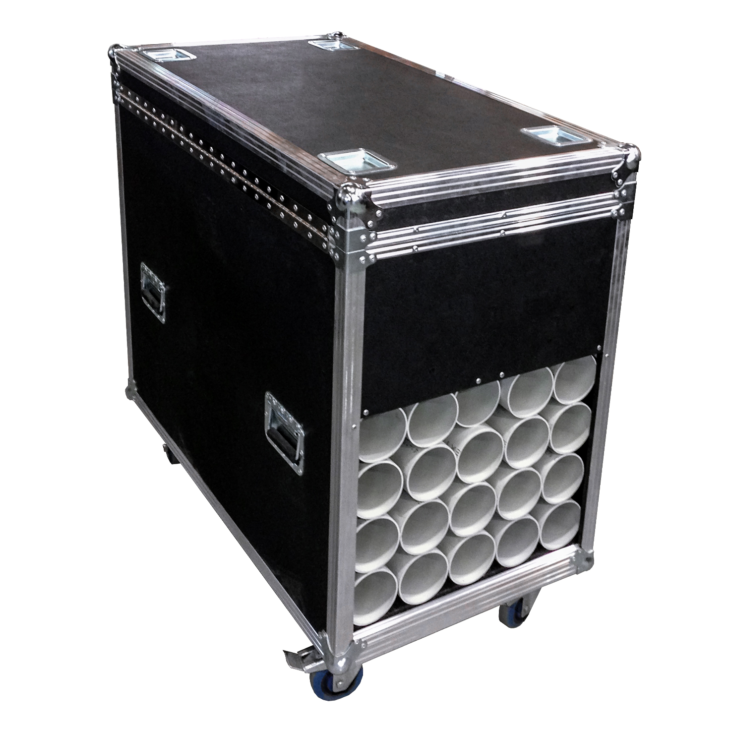 Coffre pour 20 pieds ET 24 microphones