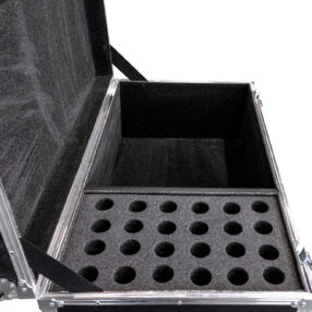 Coffre pour 20 pieds ET 24 microphones