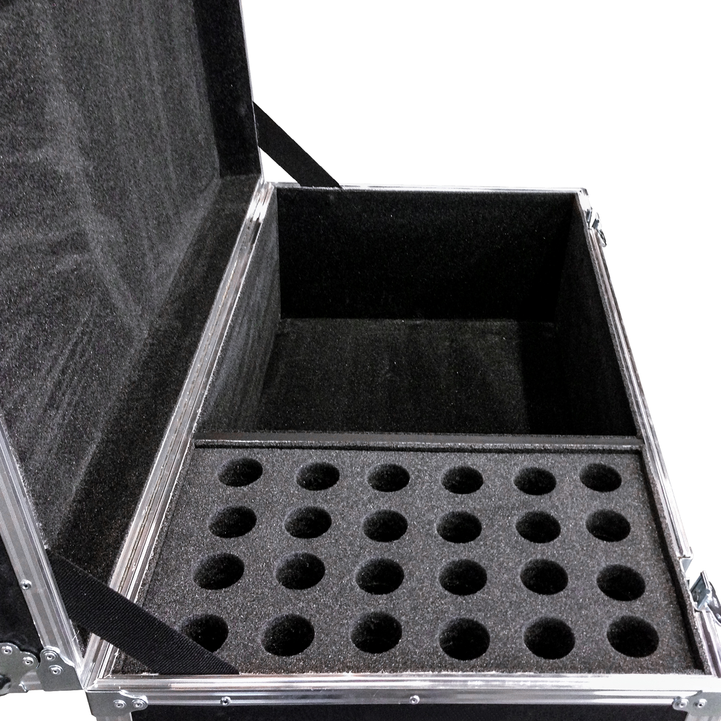 Coffre pour 20 pieds ET 24 microphones