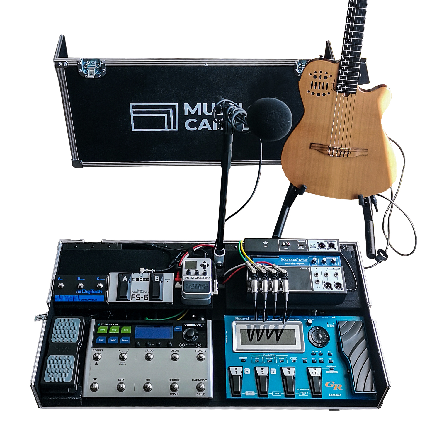 Coffre pedalboard modèle 3