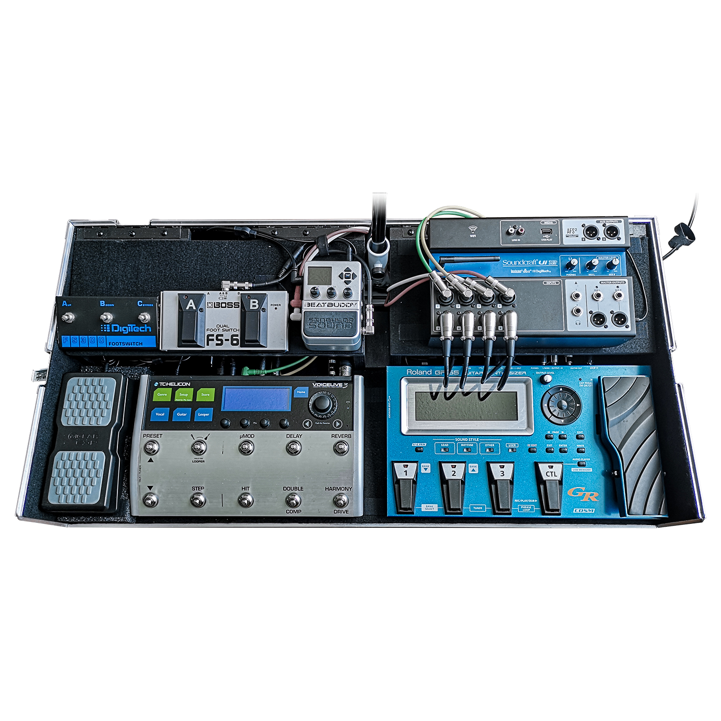 Coffre pedalboard modèle 3