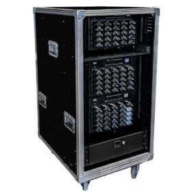 Coffre pour matériel audio de traduction simultanée