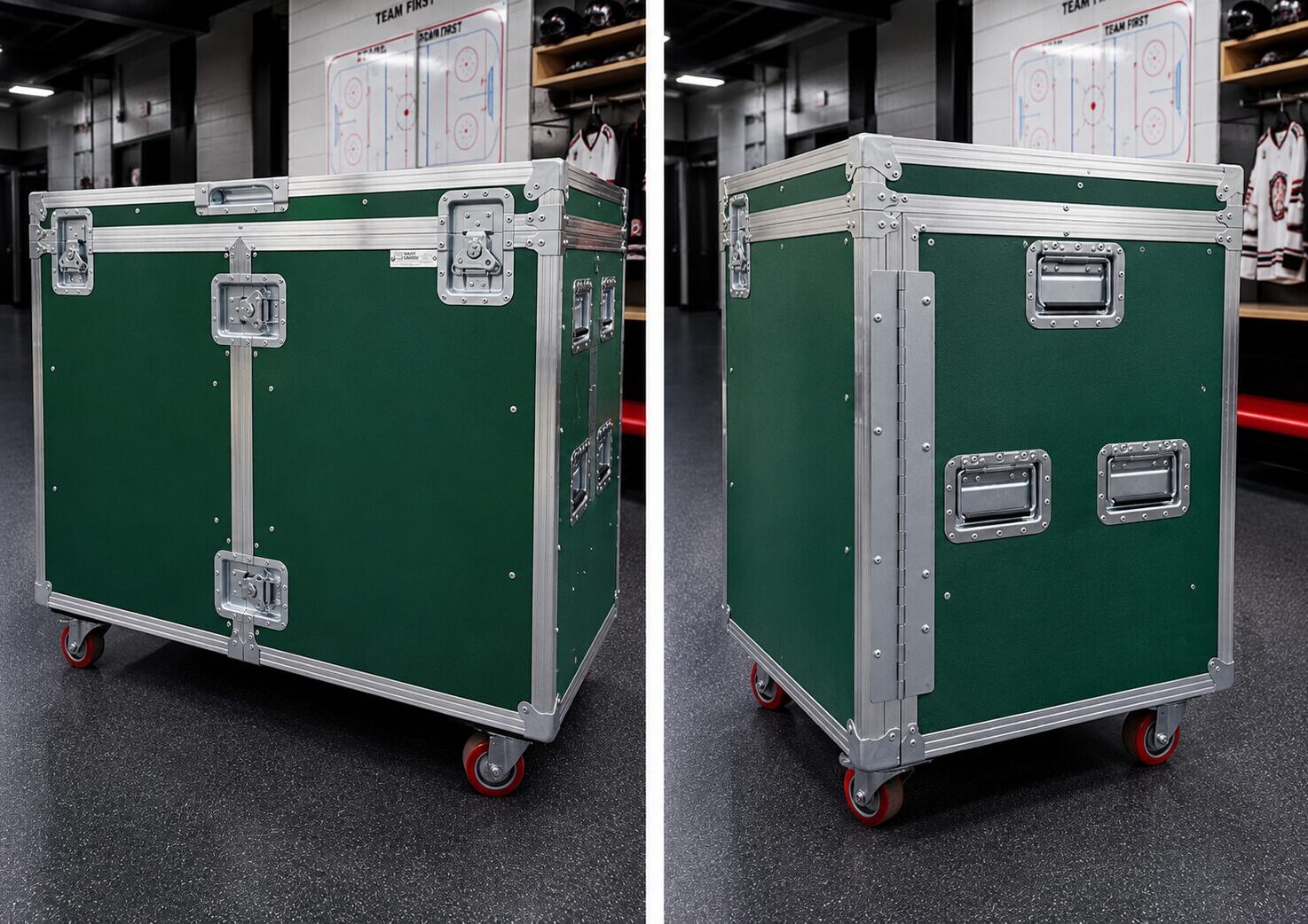 Mobile Equipment Manager Workstation for Sports Teams