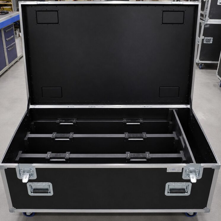 Custom ATA Flight Case for 3x Chauvet COLORado PXL Curve 12 | Code: 57992-1