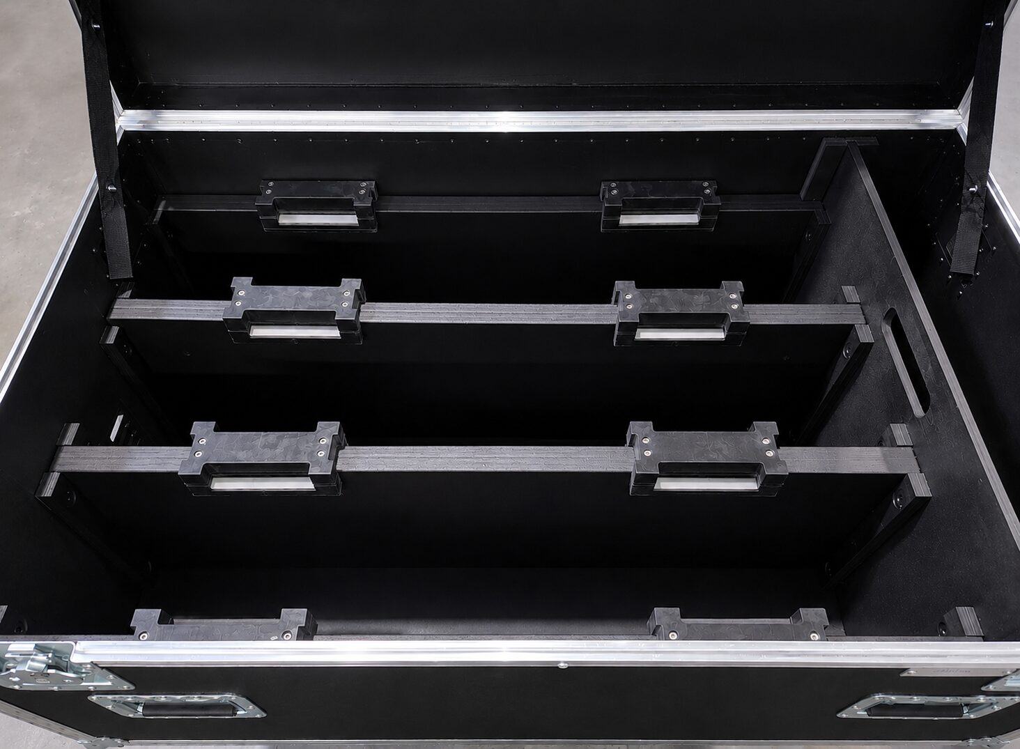 Custom ATA Flight Case for 3x Chauvet COLORado PXL Curve 12
