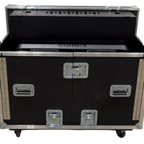 Flight case sur mesure pour console Allen & Heath Avantis