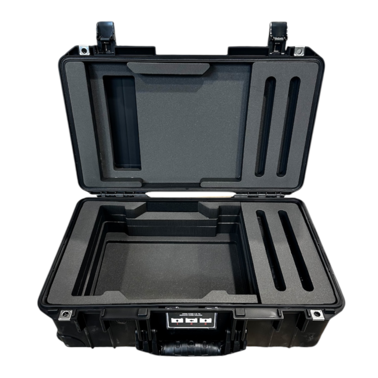 Valise de transport sur mesure pour équipement d’inspection